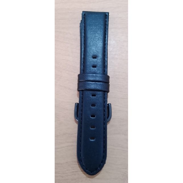 Leather Strap 20mm dan 22mm Samsung Watch Active Moto360 Amazfit LG Ticwatch