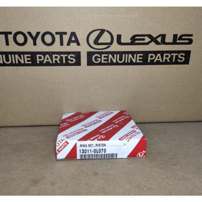 Ring Seher Piston STD Innova Fortuner Hilux Diesel Asli 13011-0L070