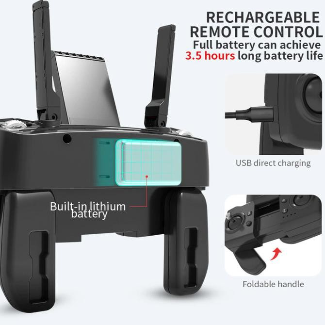 L900 Pro Gps Drone 4K Dual Hd Camera Rc Distance 1200M With Bag