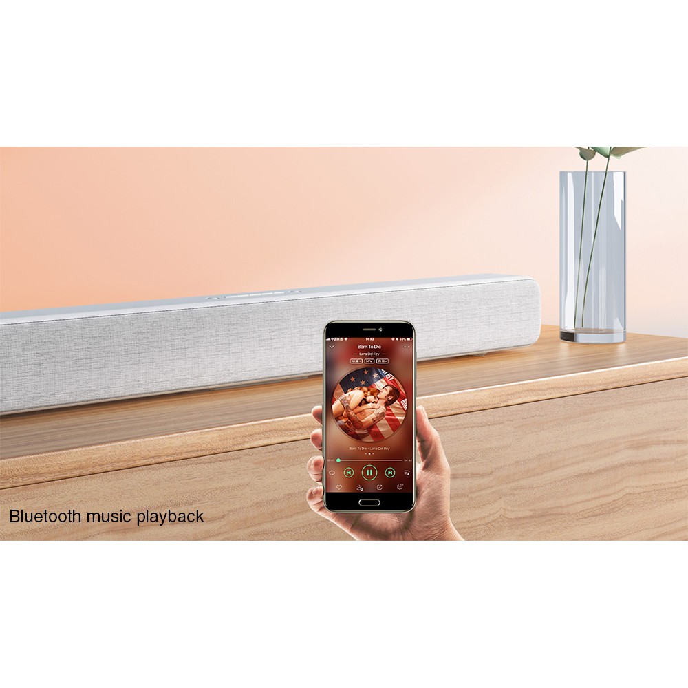 Xiaomi Mi Soundbar TV Wired &amp; Wireless Bluetooth with 8 Speaker Aktif Sound Bar Salon Suara Jernih cocok untuk Televisi Perangkat Audio Musik