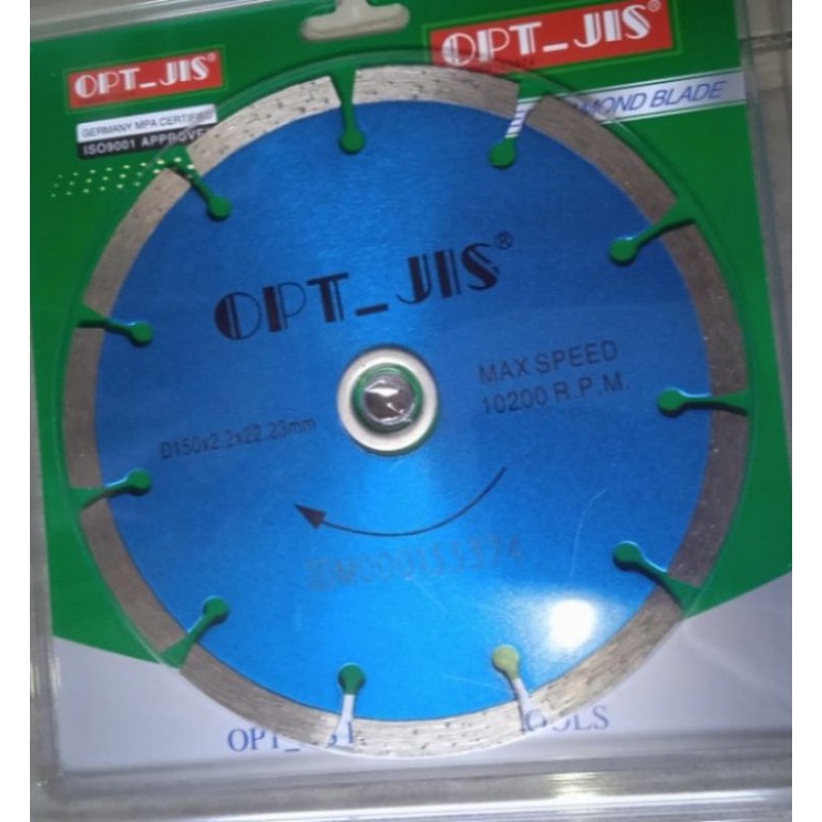 Mata gerinda potong 6"gurunda pemotong keramik granit batu 6 inch