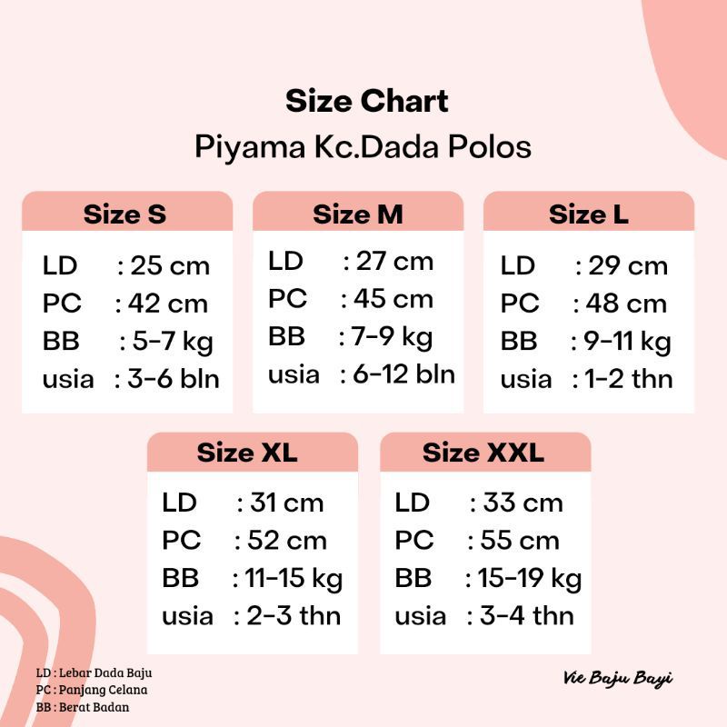 3stel-little q setelan panjang anak polos s-xxl/ piyama bayi polos/ setelan little q panjang / setelan panjang bayi litel q