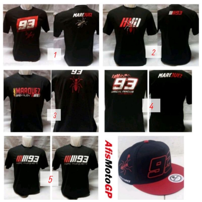 kaos motogp Tshirt team honda repsol kaos marc Marquez 93 mm93