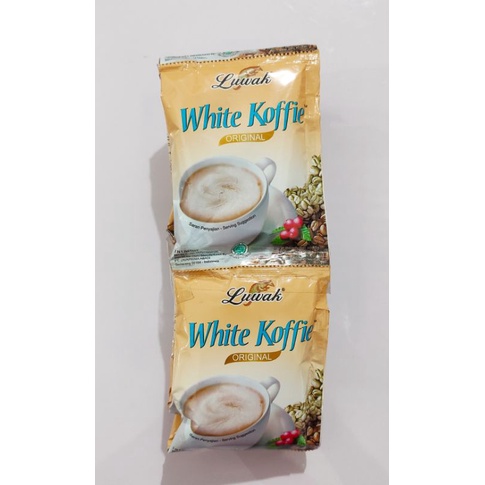 

luwak white coffee original / luwak kopi + gula renceng