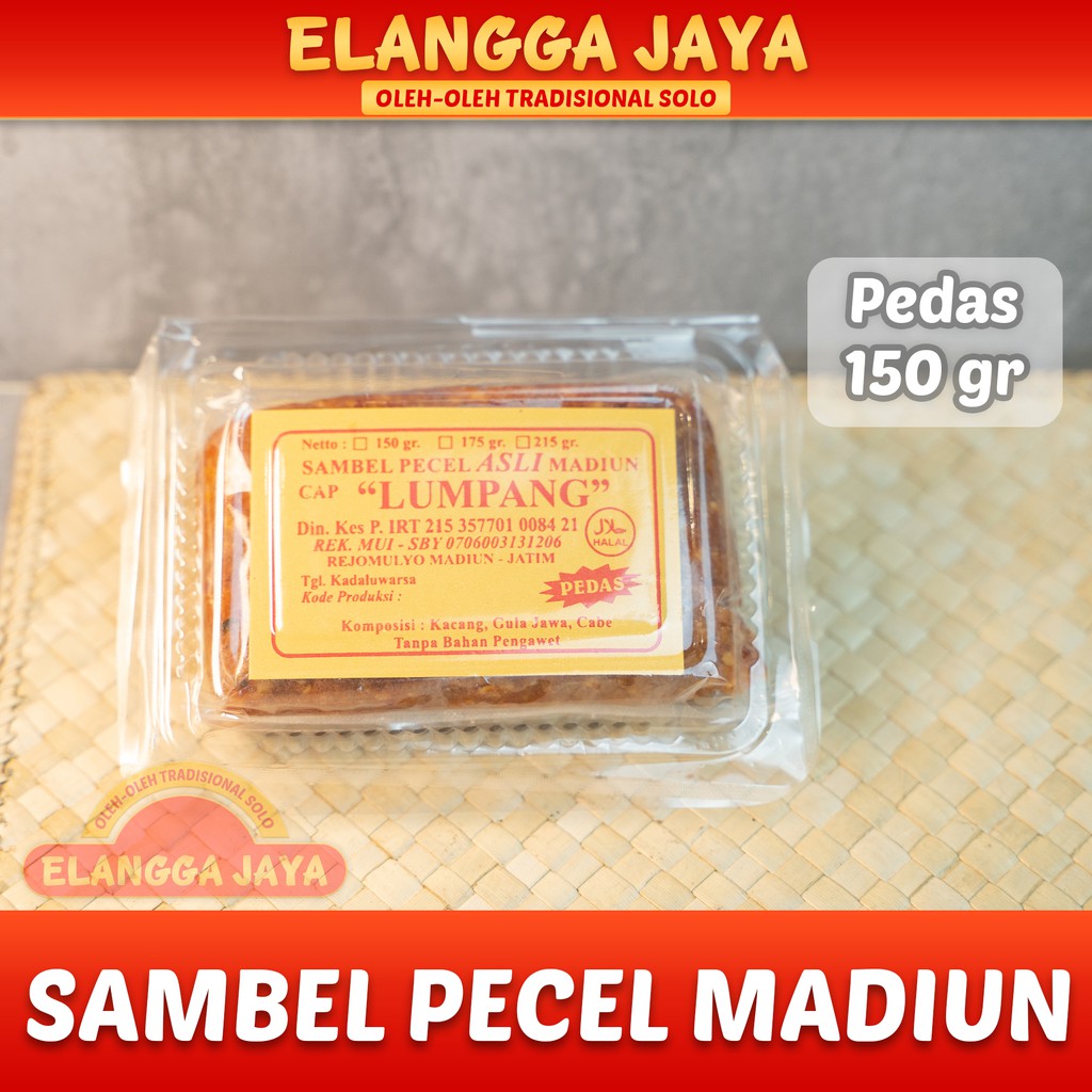 Sambel Pecel Madiun Cap Lumpang 150gr