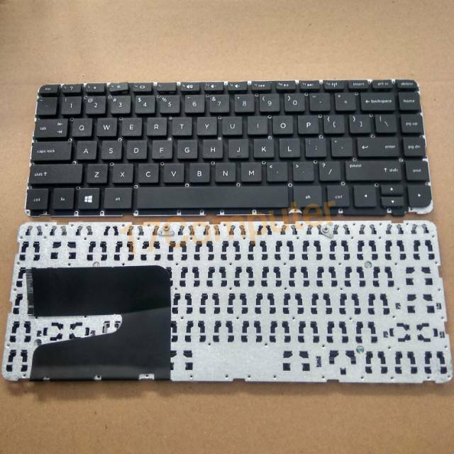 Keyboard Laptop HP 14-D010au 240 G2 HP 245 G2 245 14-D050TU 14-R110tu Hitam