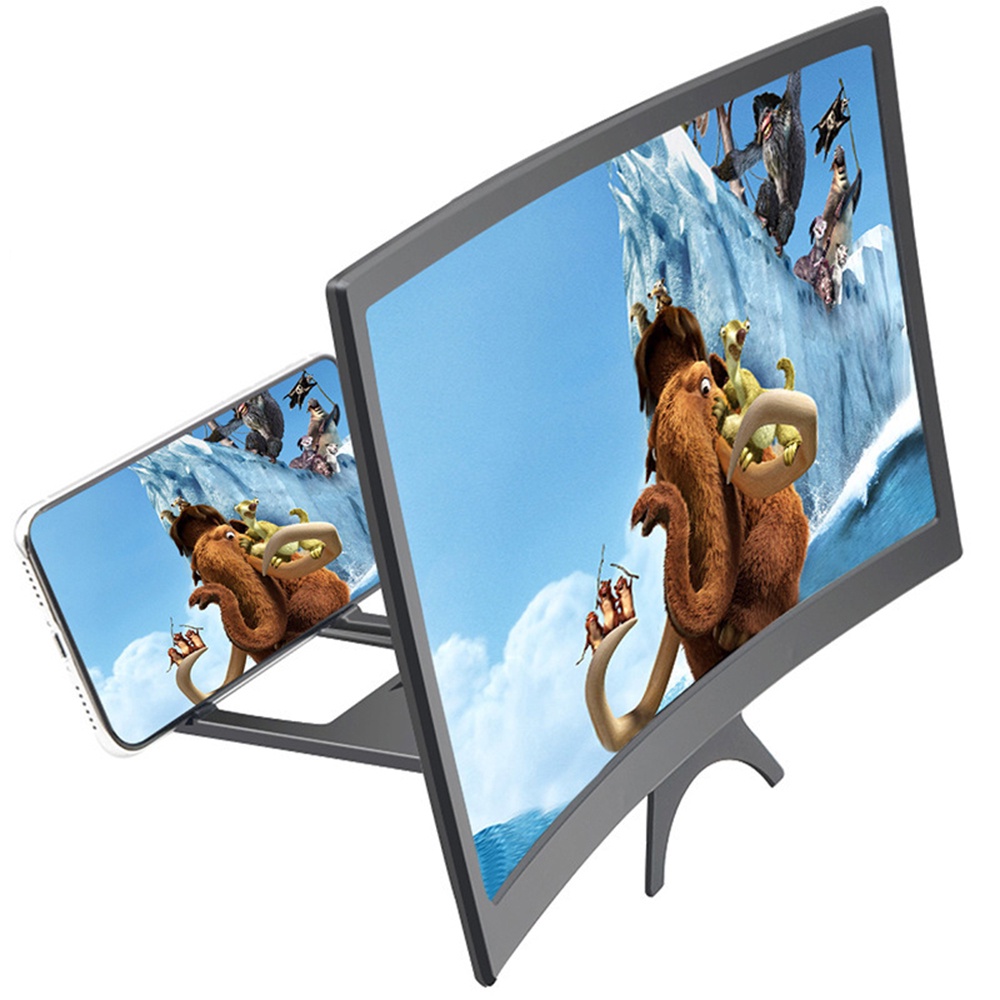 Pembesar Layar Hp 3D HD Ukuran 12 Inch Untuk Menonton Video