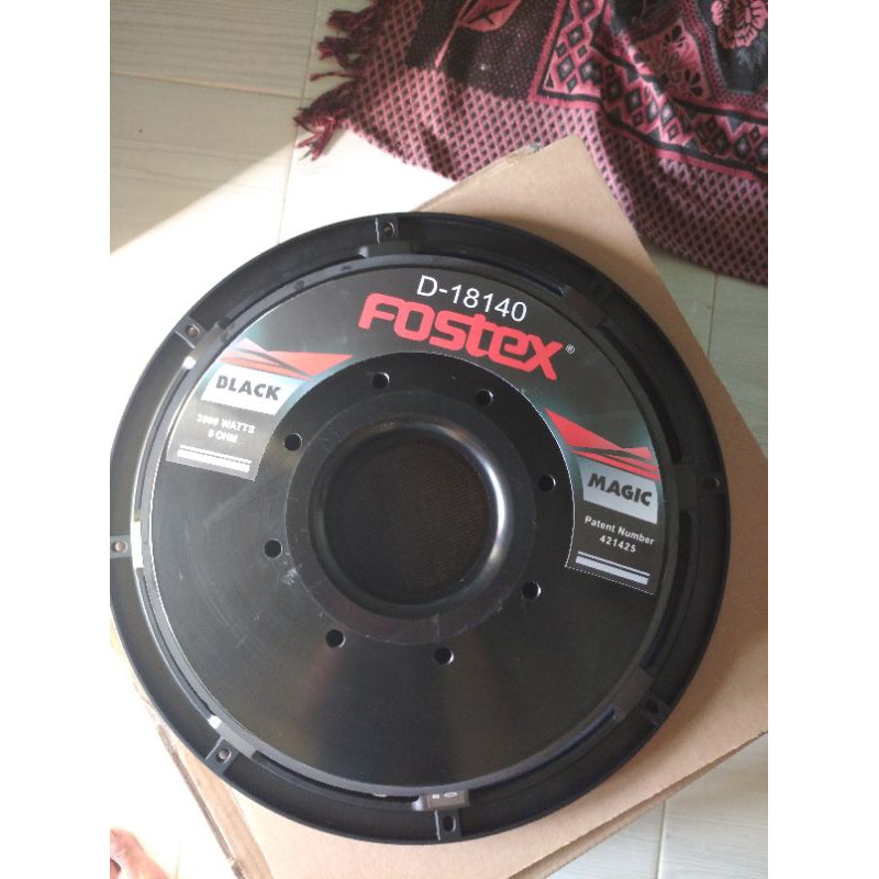 speaker fostex 18 inch