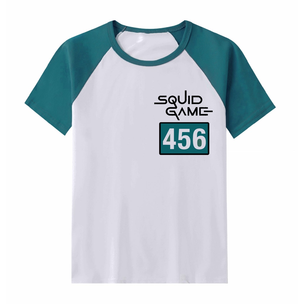 Kaos Raglan SquidGame 456