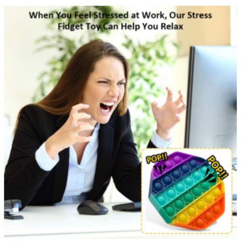 Pop It Grosir langsung kirim / pop It rainbow murah / Mainan anak / pop it besar 14cm n/ pop it viral / popit rainbow / pop it / pop / mainan anak edukasi-4