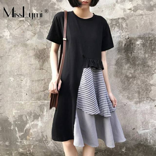Dress korea import murah big size baju hamil
