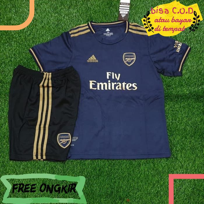 [COD]212 JERSEY BAJU KAOS OBLONG POLOS PRIA WANITA FUTSAL ARSENAL 3RD KIDS/ANAK GRADE ORI