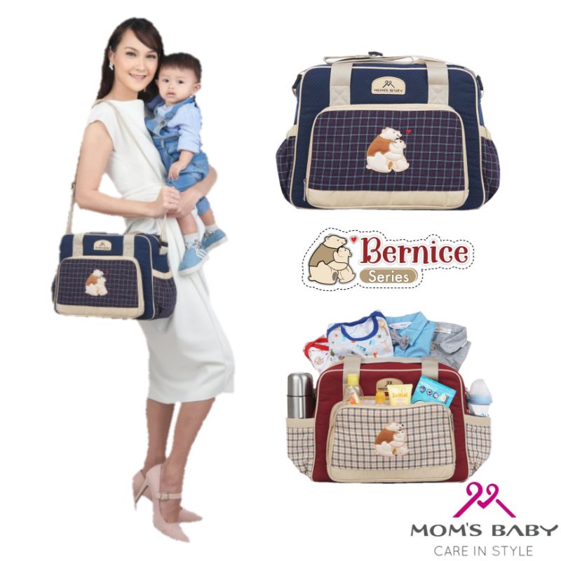 Moms Baby Tas Bayi Medium Bernice Series