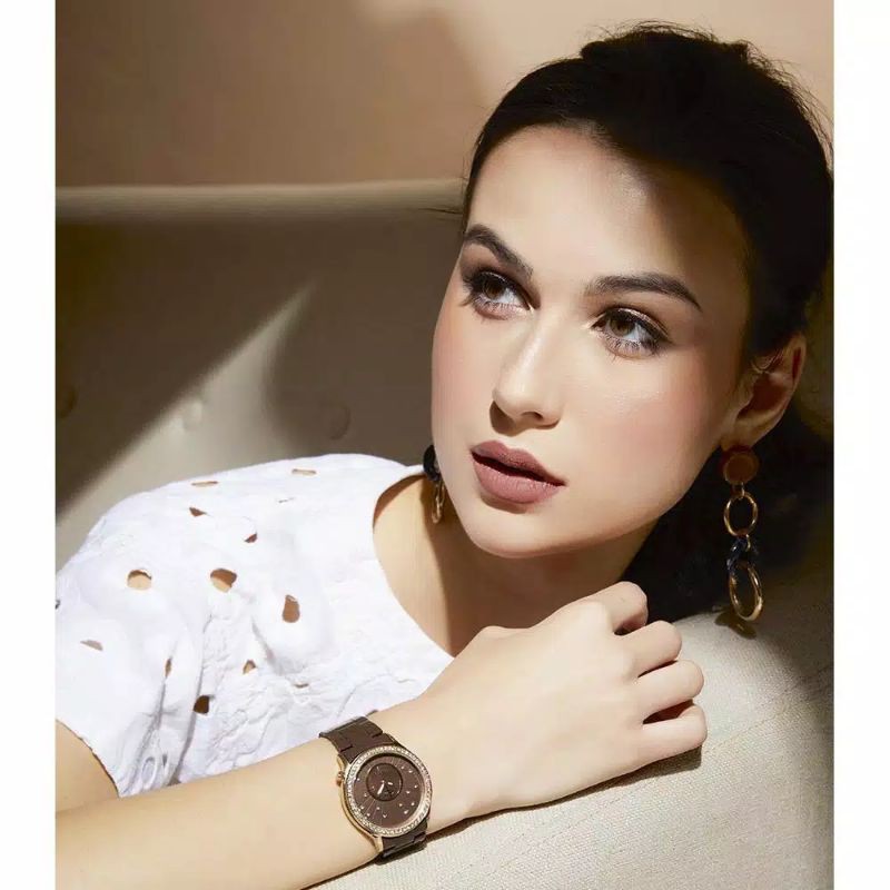 JAM FRANCELLA SOPHIE PARIS JAM TANGAN MEWAH WANITA SOPHIE KADO PACAR JAM SAS WANITA COKLAT SOPHIE