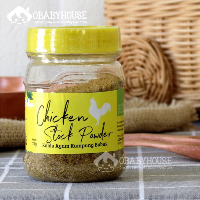 

TERBARU Aidan Kitchen Food Powder Chicken - Kaldu Ayam Kampung 75 gram