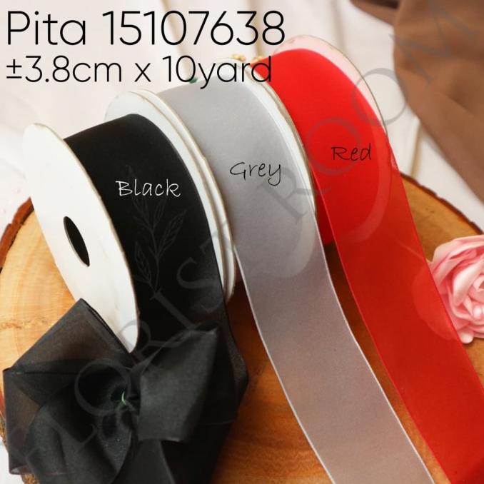 

Best Product!!! Pita 15107638 3.8Cm X 10Yard - Wedding Bouquet -Kado - Renda -Hadiah - Paling Diminati