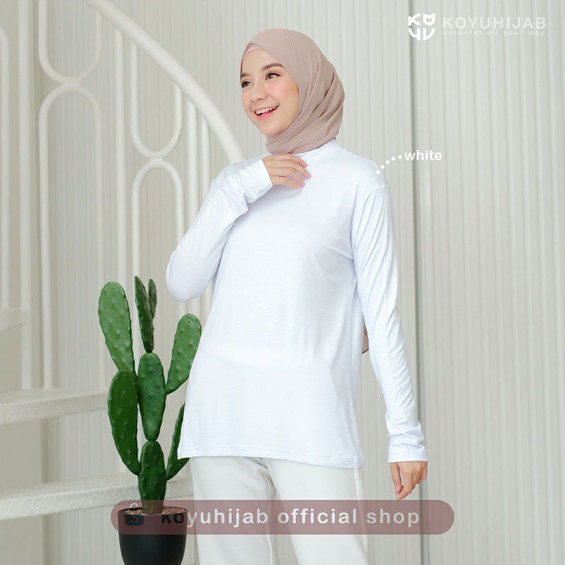 MANSET HIJAB HITAM PUTIH || MANSET DALAMAN ANTI PANAS