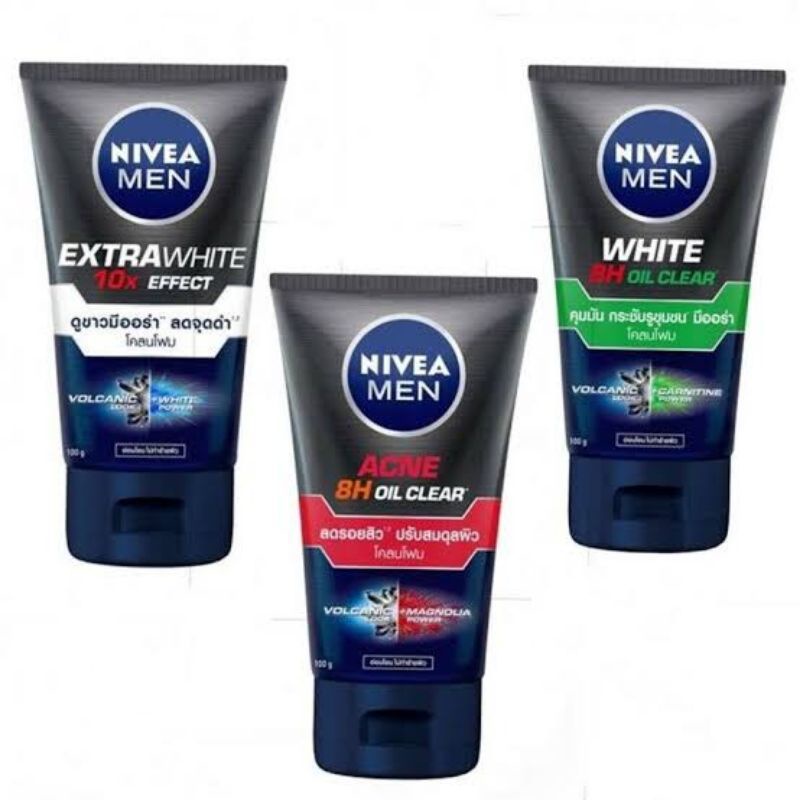 ✿ELYSABETHME✿ Nivea MEN facial foam face wash sabun cuci muka wajah bersih memutihkan