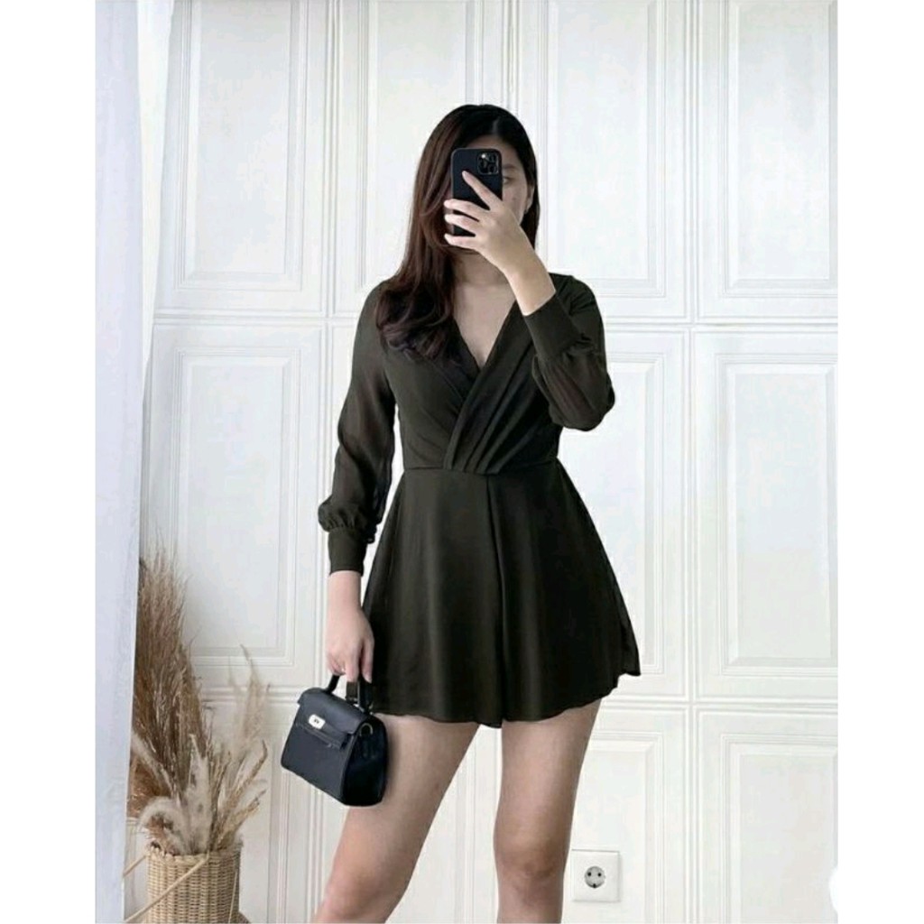 [GLFK] Js Barbara /Jumpsuit Wanita / Jumpsuit / Jumpsuit Korea / Playsuit Wanita / Jumpsuit Polos / Jumsuit Wanita Terbaru