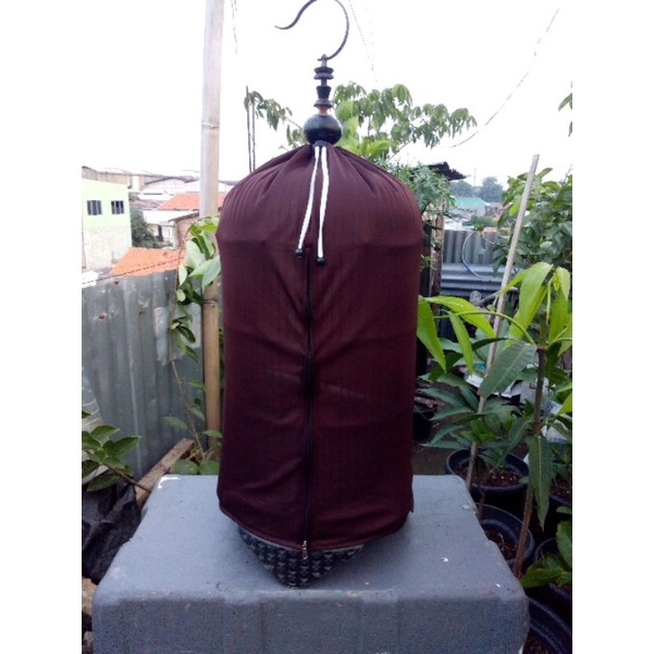 Kerodong burung Sarung sangkar New terlaris COD coklat
