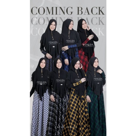 FREYA DRESS BY FENUZA MUSLIM WEAR