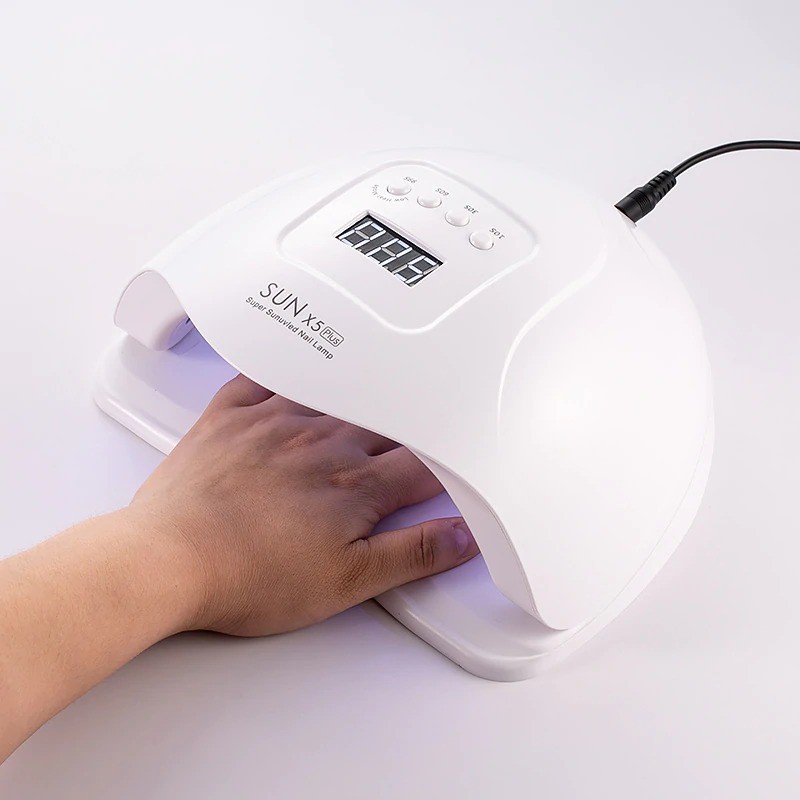 Bisa COD Alat Kecantikan Pengering Kutek Kuku UV LED Nail Dryer 36 LED 72W - RainSolid SUN-X5 Plus