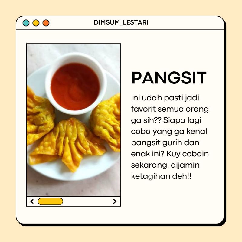 

Pangsit Goreng