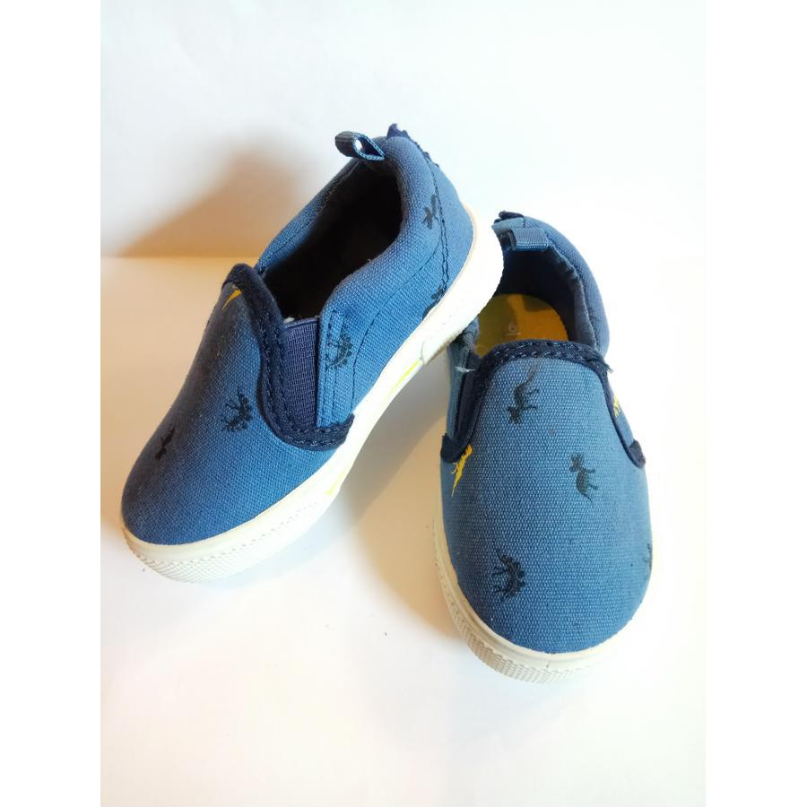 Carters carter's original shoes slip on flexi sole sepatu keds anak bayi 22 1 2 tahun nyaman sneaker