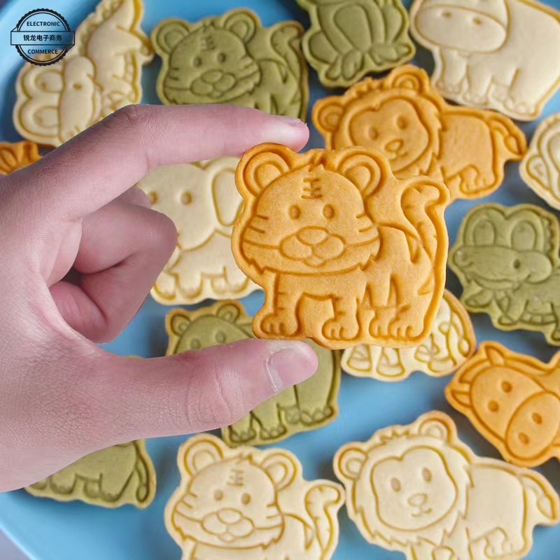 Cookie Cutter 8Pcs Animal Set Cetakan Cookies Kue Kering Biskuit 18