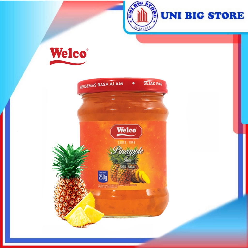 

Welco Selai Pineapple 250 Gr Selai Nanas