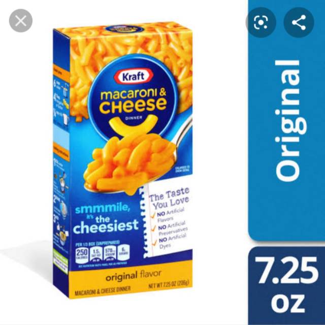 

KRAFT MAC&CHEESE USA ORIGINAL