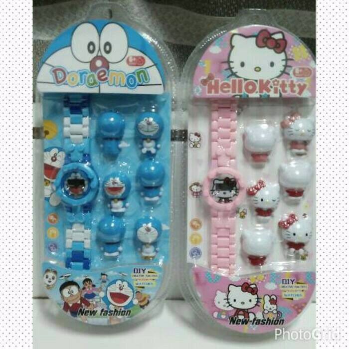 Jam Tangan Anak Minions / Jam Tangan kepala Minions / Mickey Mouse krski tp