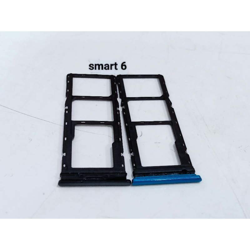 Simtray Simlock slot SIM tempat kartu Simcard Infinix Smart 6