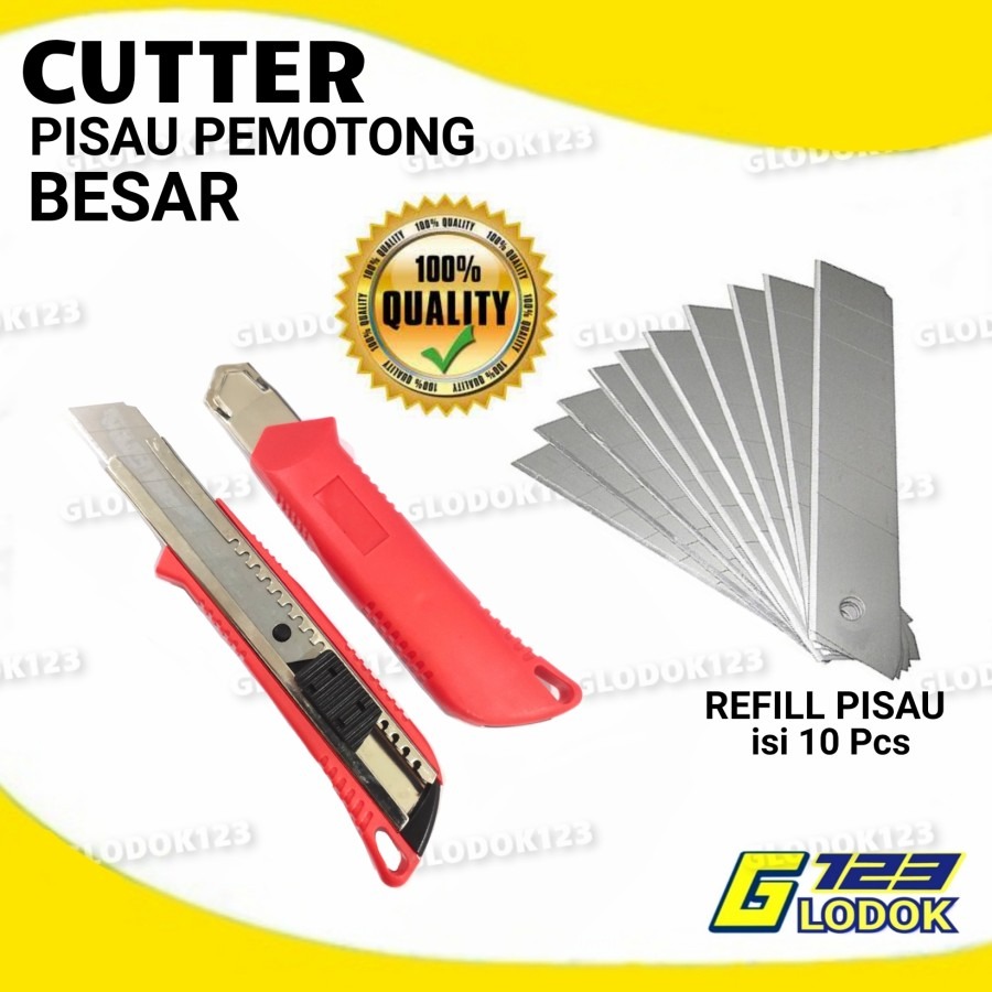 Cutter Pisau Alat Pemotong  Cutter Besar