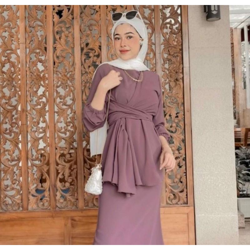 deera oneset ,premium dress kondangan