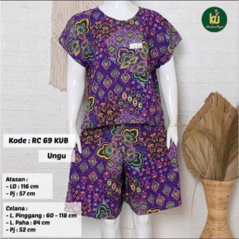 SETELAN RC 16.69 KENCANA UNGU LEBEL BIRU