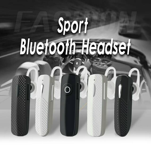Headset Earphone Bluetooth Lenovo