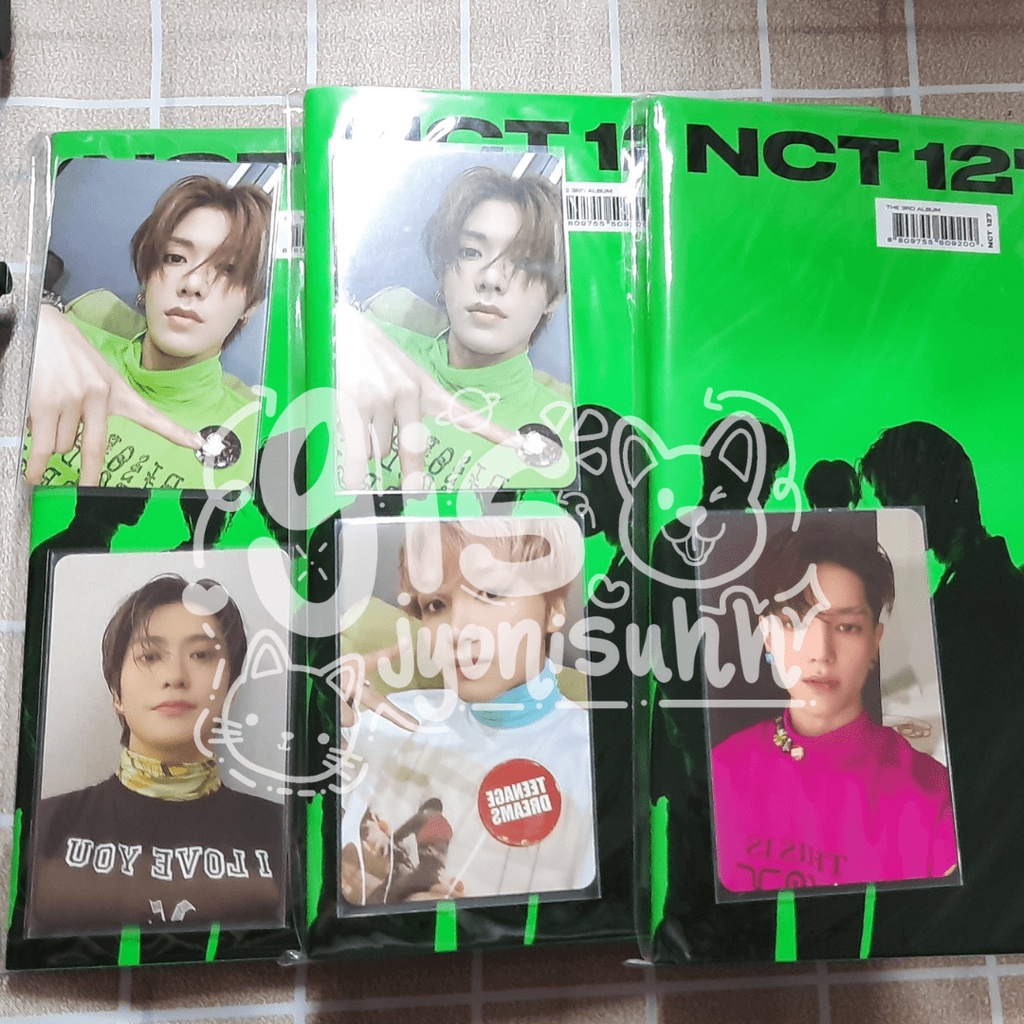 Album Sticky set Jaehyun Taeyong Yuta