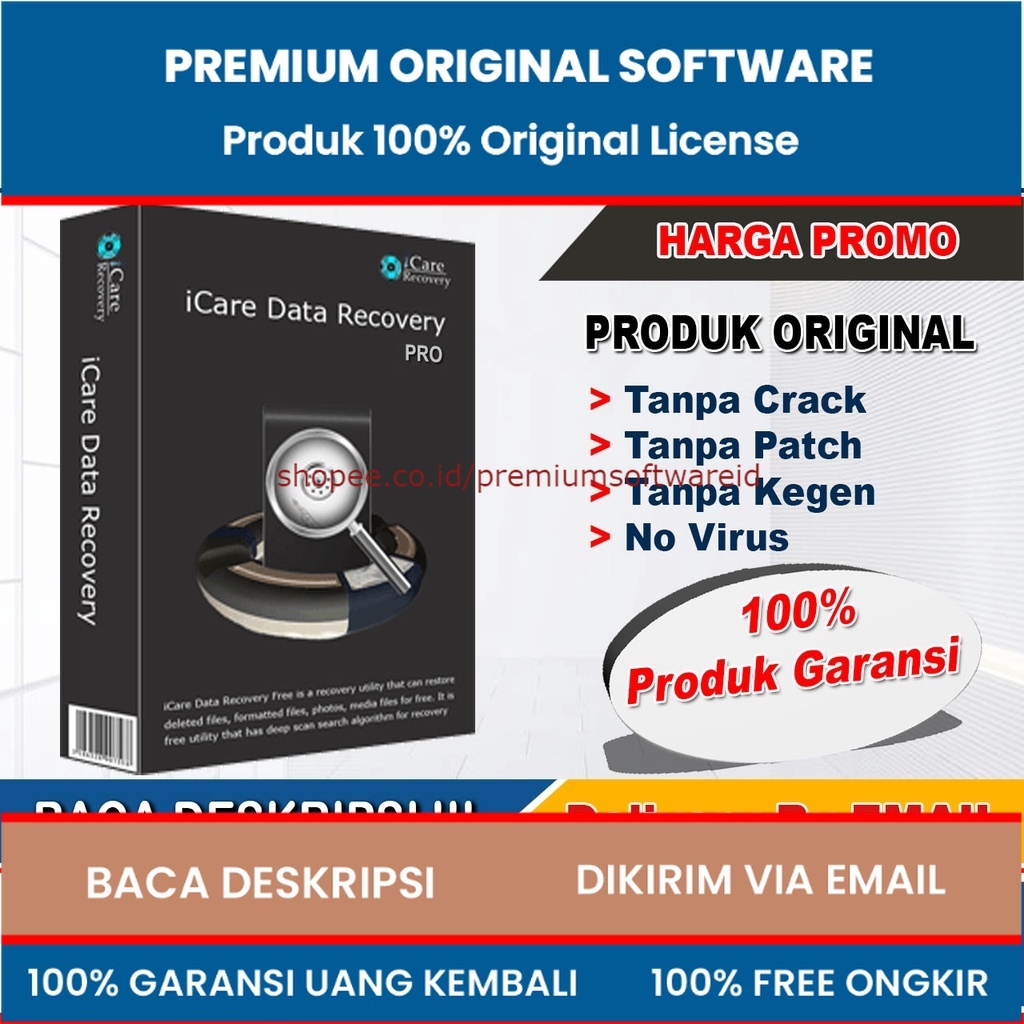 iCare Data Recovery Pro V8.3.0 + Lisensi Key Terbaru