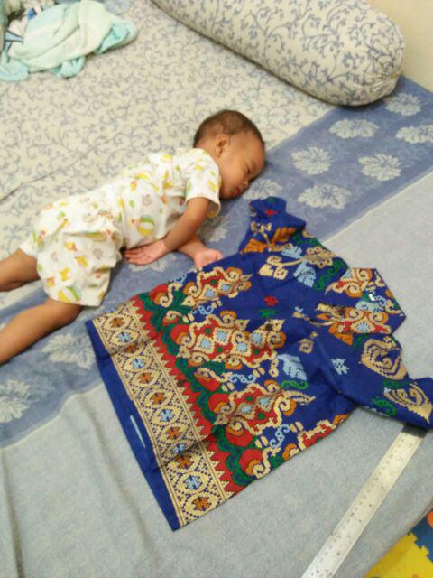 Wou Batik Belvania Family Batik Couple Maura Couple - Sania Ruffle Batik Couple Ori Ndoro - Kg029