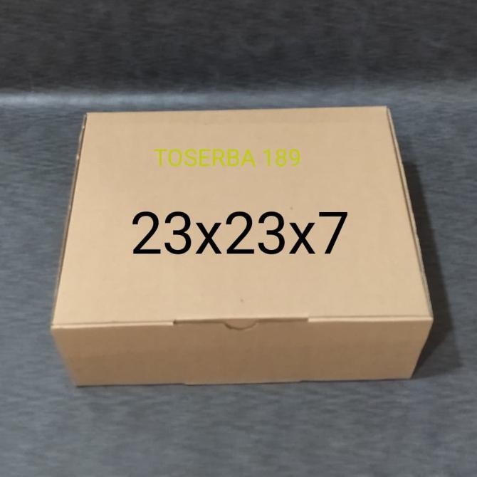 

Kardus Box Pizza/ Die Cut Uk 23X23X7