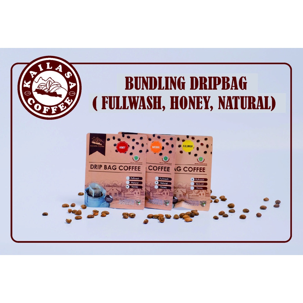 

Kailasa Coffee Bundling Dripbag 3 Varian (Fullwash, Honey, Natural)