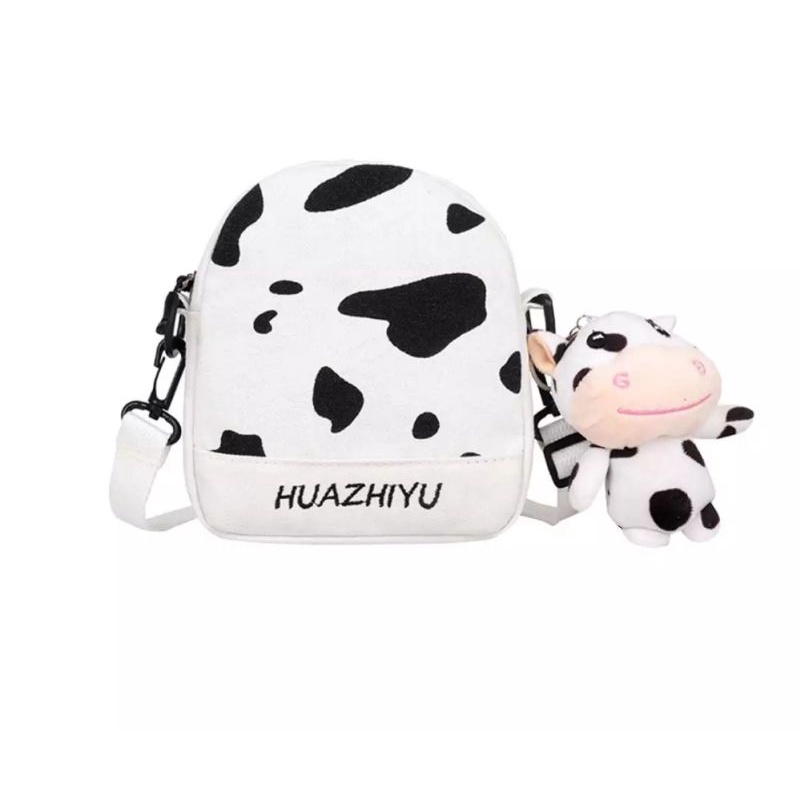 RaidStore93-Tas slempang sapi Huazhiyu cute terbaru