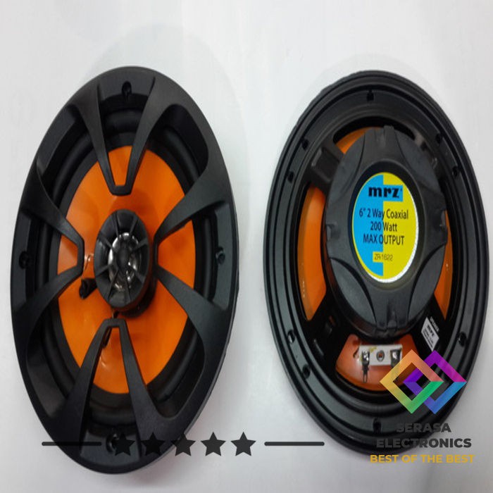 SPEAKER MOBIL SPEAKER PINTU MOBIL 6 INCH MRZ 200 WATT 2 WAY