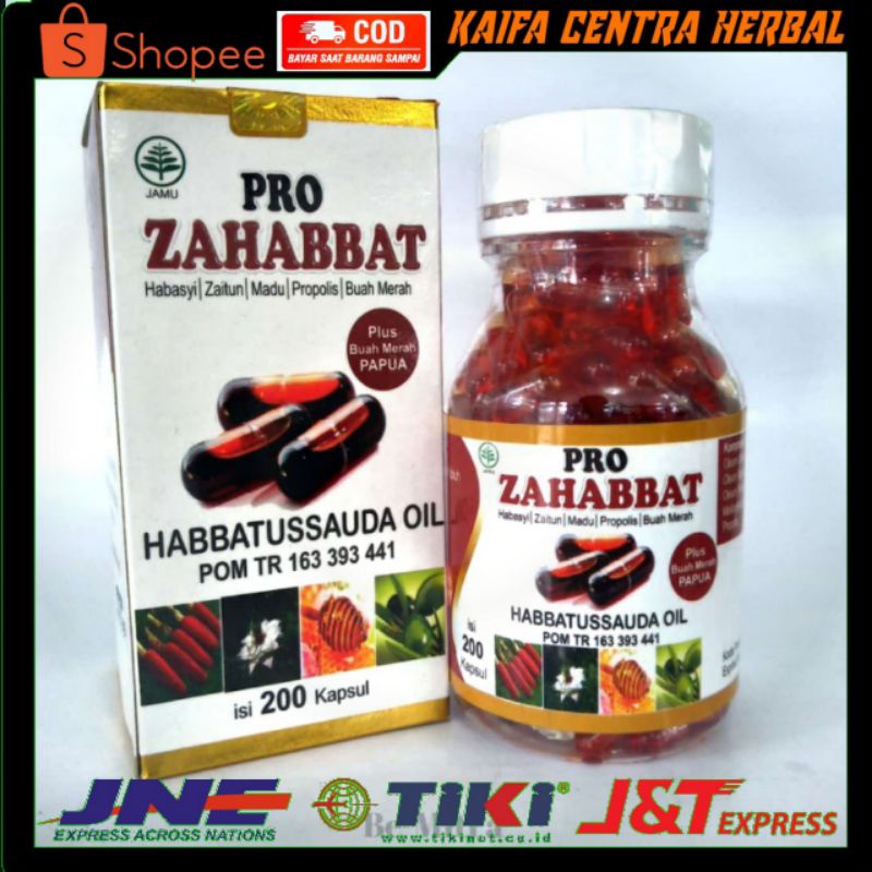 

Pro Zahabbat Habbatussauda Oil Plus Buah Merah Papua Sebagai Obat Anti Kanker Isi 200 Kapsul