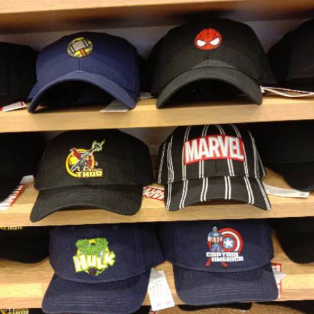Original Topi Hulk Avenger Spiderman Miniso  Topi 