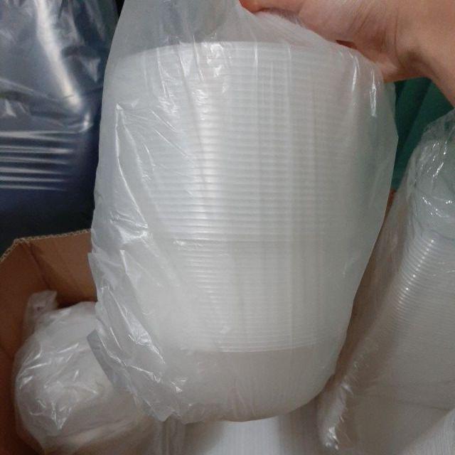 Plastic Bowl Lunch Box 650ml Mangkok Plastik Thinwall Bisa Microwave