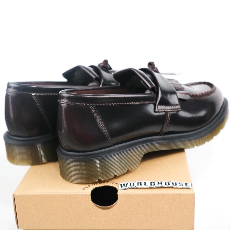 dr martens adrian cherry red original