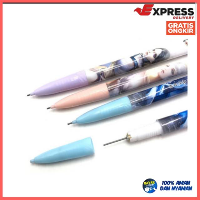 

Pensil Mechanical Sisi Motif Kartun 0.5 mm