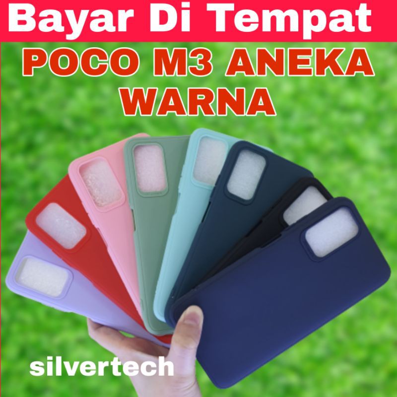 Kesing Poco M3 / Redmi 9T Aneka Case dan Warna Pelindung kamera dove Poco M3 Redmi 9T